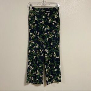 Marine Layer Pants Women’s Size XS Navy Floral print Allison Tencel Floral pants